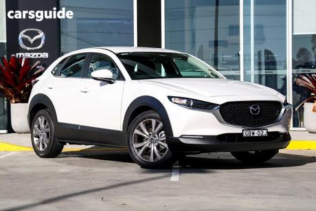 White 2026 Mazda CX-30 Wagon G20 Evolve (Fwd)