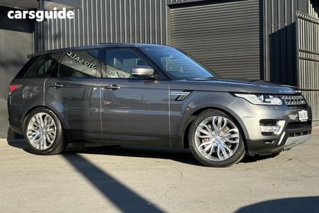 Blue 2014 Land Rover Range Rover Sport SUV SDV6 HSE 4X4