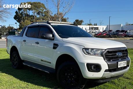 White 2019 Ford Ranger Double Cab Pick Up Wildtrak 2.0 (4X4)