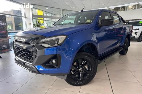 Blue 2025 Isuzu D-MAX Crew Cab Utility X-Rider (4X4)