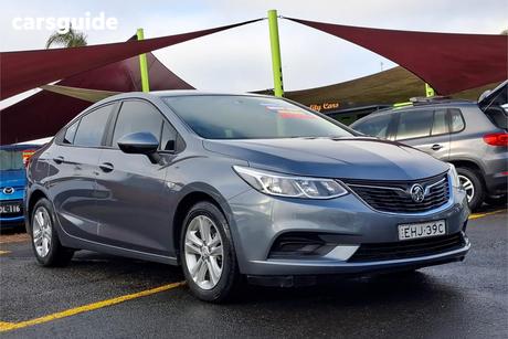 Grey 2018 Holden Astra Sedan Ls