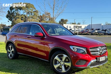 Red 2016 Mercedes-Benz GLC250 Wagon D