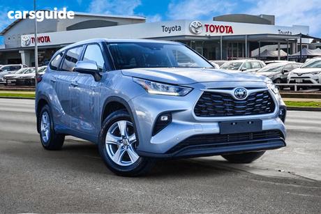 Silver 2024 Toyota Kluger Wagon Gx Hybrid Awd