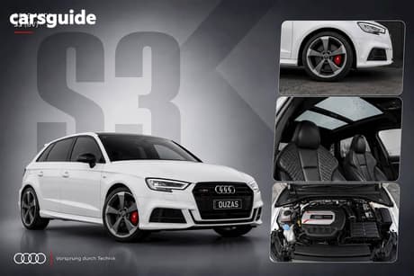 White 2019 Audi S3 Hatchback Sportback 2.0 Tfsi Quattro