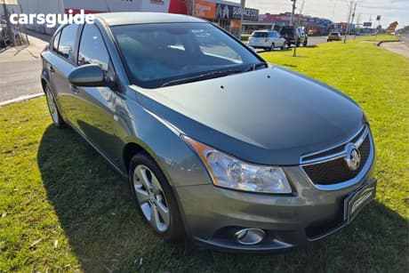 Grey 2013 Holden Cruze Sedan Equipe