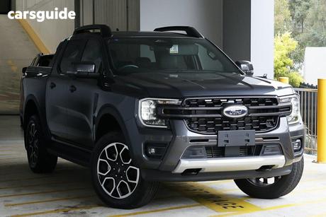 Grey 2025 Ford Ranger Double Cab Pick Up Wildtrak 3.0 (4X4)