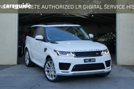 White 2018 Land Rover Range Rover Sport Wagon Sdv6 Hse Dynamic