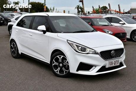 White 2019 MG MG3 Hatch EXCITE (WITH NAVIGATION) MY20