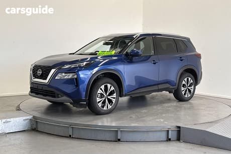 Blue 2023 Nissan X-Trail Wagon St-L (2Wd)