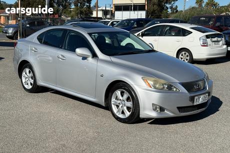 Silver 2006 Lexus IS250 Sedan Sports