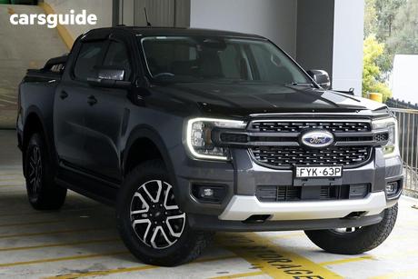 Grey 2026 Ford Ranger Double Cab Pick Up Sport 3.0 (4X4)