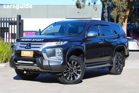 Grey 2021 Mitsubishi Pajero Sport Wagon Glx (4X4) 5 Seat