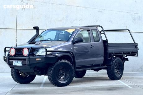 Grey 2009 Toyota Hilux X Cab Pickup Sr5 (4X4)