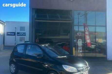 Black 2010 Hyundai Getz Hatchback S