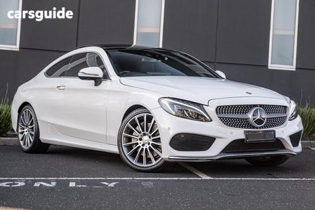 White 2016 Mercedes-Benz C300 Coupe