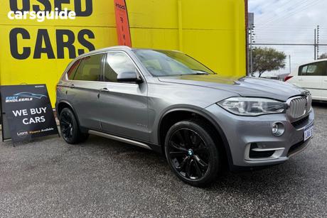 Grey 2015 BMW X5 SUV XDRIVE 40D F15 MY15