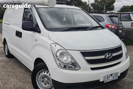White 2012 Hyundai Iload Van