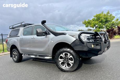 Silver 2018 Mazda BT-50 Dual Cab Utility Xtr (4X4)