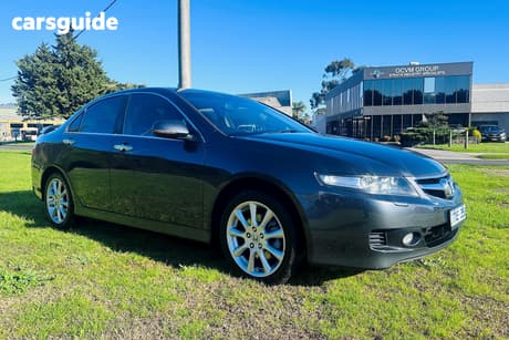 Grey 2006 Honda Accord Euro Sedan Luxury