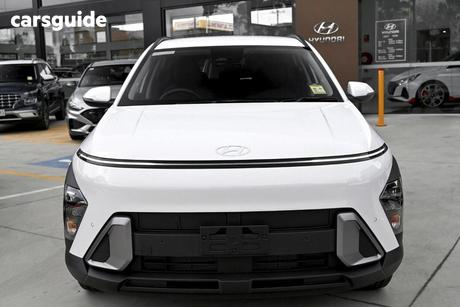 White 2025 Hyundai Kona Wagon Elite