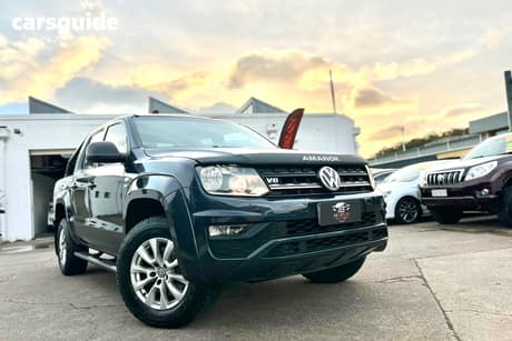 Blue 2019 Volkswagen Amarok Dual Cab Utility V6 Tdi 550 Core