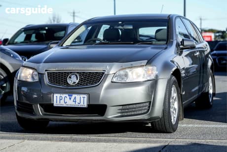 Grey 2011 Holden Commodore Sportswagon Omega