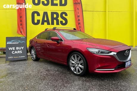 Red 2018 Mazda 6 Sedan Atenza
