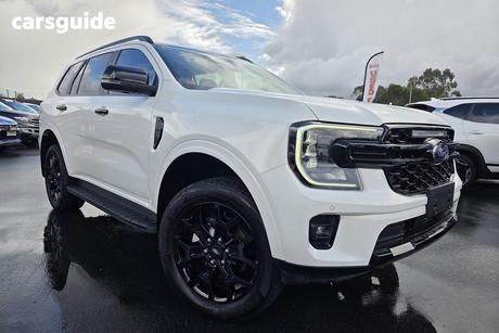 White 2025 Ford Everest Wagon Sport (Rwd)