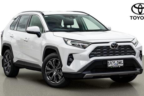 White 2024 Toyota RAV4 Wagon Gxl (2Wd) Hybrid