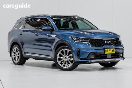 Blue 2023 Kia Sorento Wagon Gt-Line 7 Seat