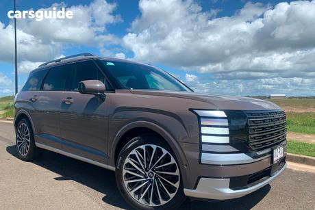 Brown 2025 Hyundai Palisade Wagon Calligraphy (8 Seat) Hev