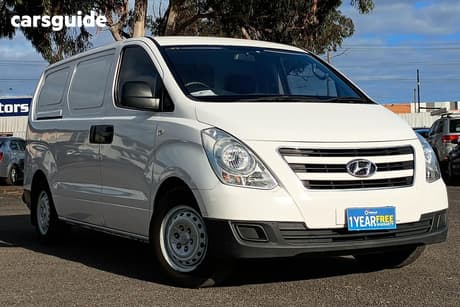 White 2017 Hyundai Iload Van 3S Liftback