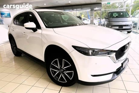 White 2018 Mazda CX-5 Wagon Akera (4X4)