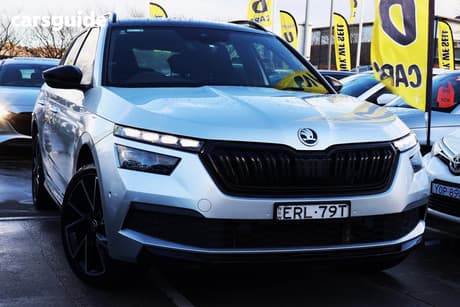 Silver 2021 Skoda Kamiq Wagon 110Tsi Monte Carlo
