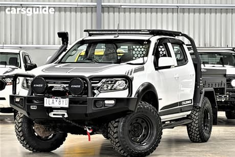 White 2017 Holden Colorado Crew Cab Pickup Lt (4X4)