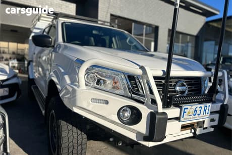 White 2016 Nissan Navara Dual Cab Utility Sl (4X4)