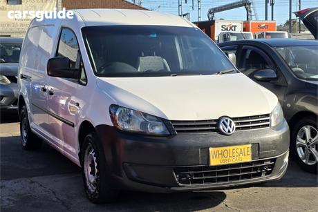 White 2012 Volkswagen Caddy Commercial TDI250 F