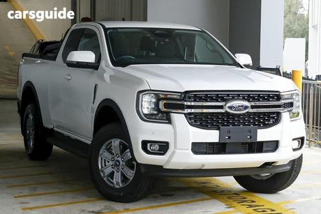 White 2024 Ford Ranger Super Cab Utility Xlt 2.0 (4X4)