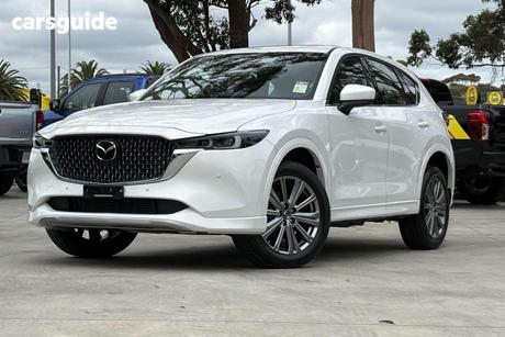 White 2025 Mazda CX-5 Wagon G25 Akera (Awd)