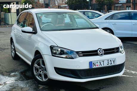 White 2011 Volkswagen Polo Hatchback 77 Tsi Comfortline
