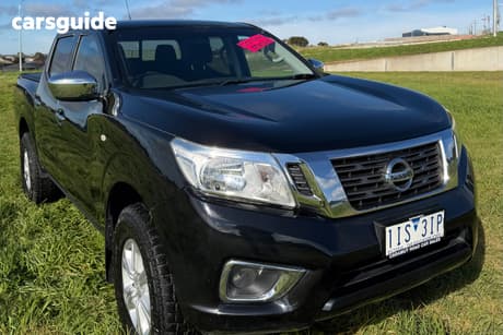 Black 2016 Nissan Navara Double Cab Utility Rx (4X2)