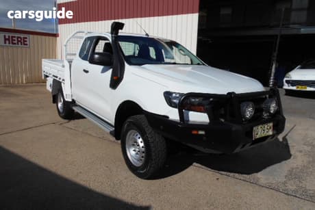 White 2018 Ford Ranger Super Cab Chassis Xl 3.2 (4X4) (5 Yr)