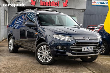 Blue 2013 Ford Territory Wagon Ts (4X4)