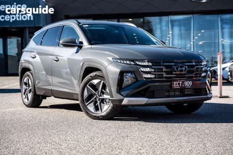 Grey 2026 Hyundai Tucson Wagon Elite Hybrid (Fwd)