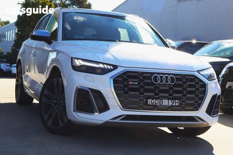White 2022 Audi SQ5 Wagon 3.0 Tdi Quattro Mhev
