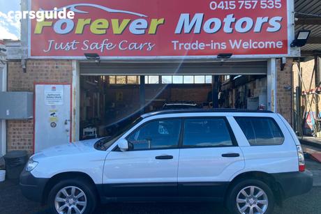 White 2007 Subaru Forester Wagon X