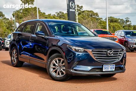 Blue 2017 Mazda CX-9 Wagon Touring (Fwd)
