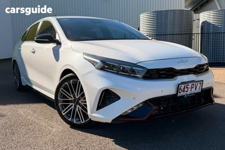 White 2022 Kia Cerato Hatchback Gt