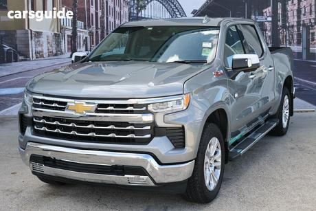 Grey 2025 Chevrolet Silverado Crew Cab Pickup 1500 Ltz Premium