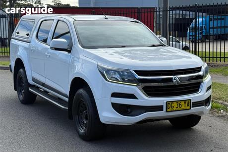White 2020 Holden Colorado Crew Cab Pickup Ls (4X2)